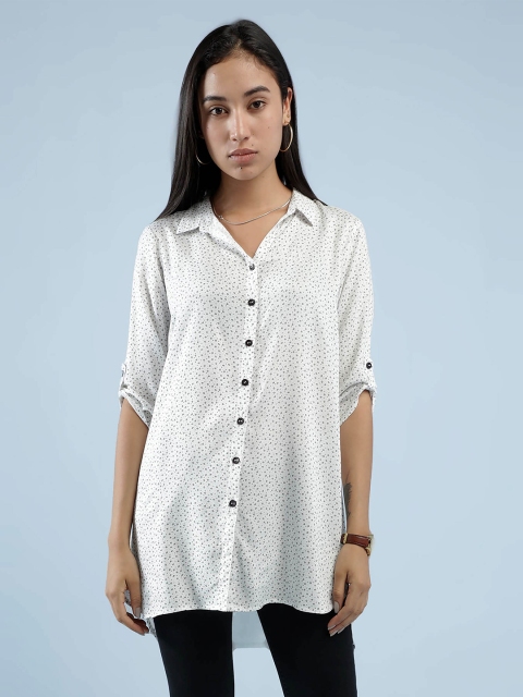 

IDK White Shirt Style Top
