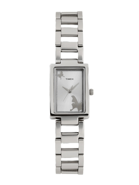

Timex Women Silver-Toned Analogue Watch TWEL11300