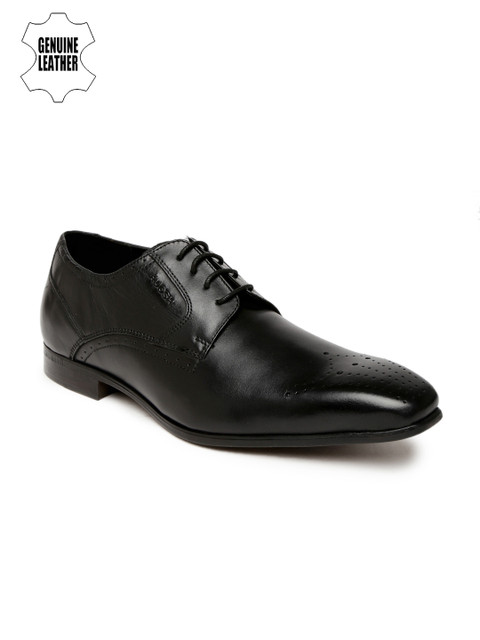 

Ruosh Occasion Men Black Genuine Leather Brogues