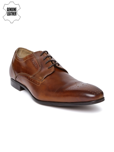 

Ruosh Occasion Men Brown Genuine Leather Derbys