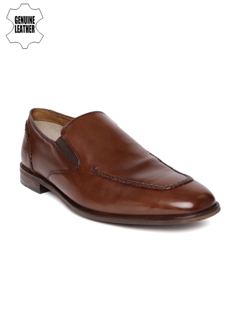 

Ruosh Wedding Men Brown Genuine Leather Slip-Ons