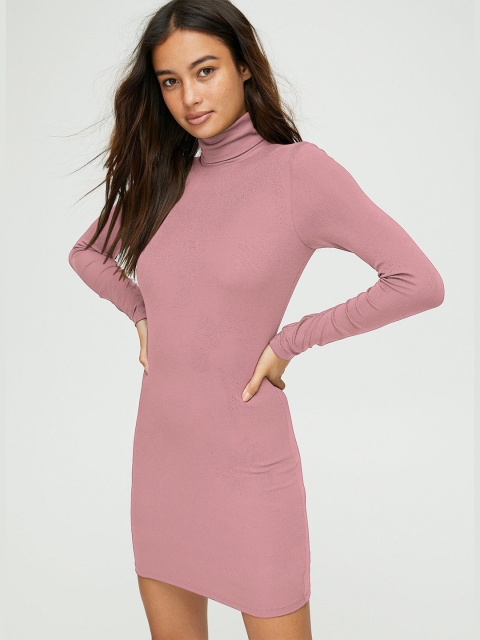 

Fashion FRICKS Peach-Coloured Bodycon Dress