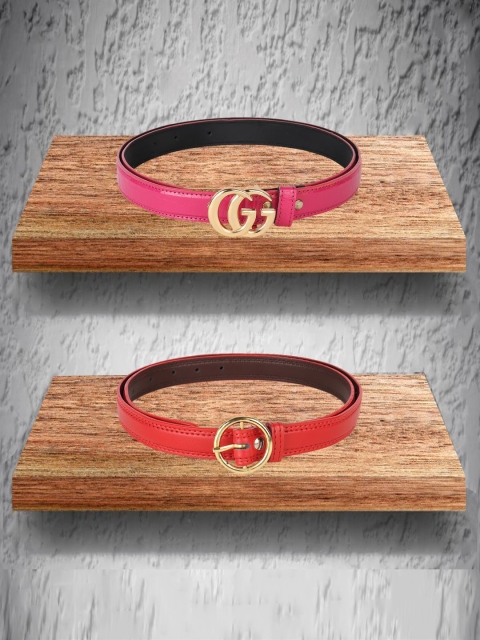 

Swiss Design Women Pink Belts