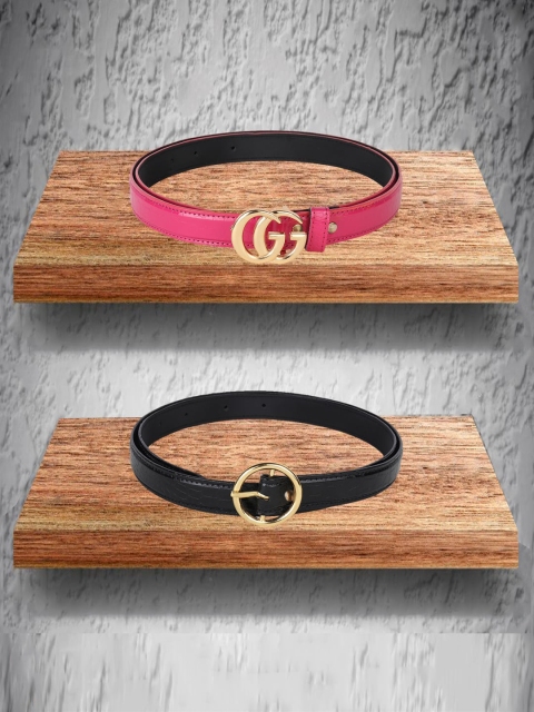 

Swiss Design Women Pink Belts