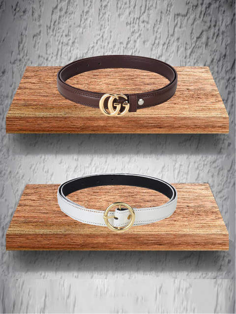 

Swiss Design Women Brown Belts