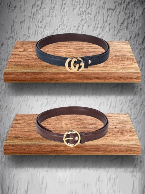 

Swiss Design Women Navy Blue 2 Belt