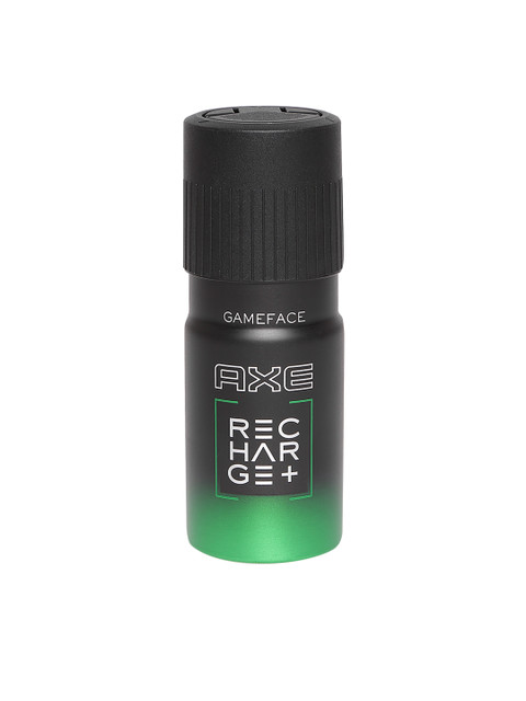 

AXE Men Recharge+ Game Face Deodorant Body Spray with Alcohol Denat 150 ml, Black