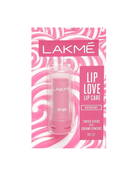 

Lakme Lip Love Raspberry Lip Care with SPF 15, Pink