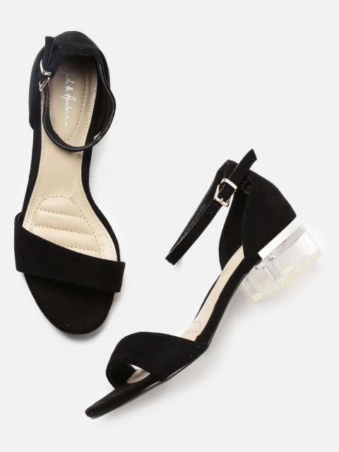 

Mast & Harbour Women Black Solid Heels