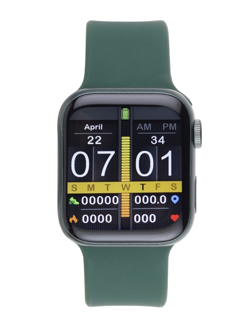 

Tech-Log Green Solid T-Ultra Plus Health Ecosystem Smart Watches