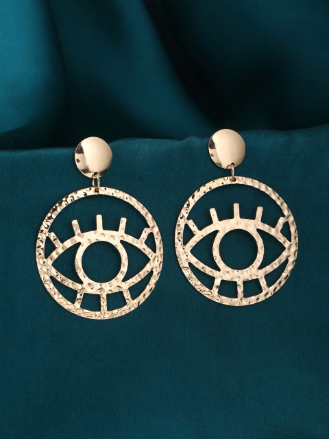 

Kashwini Rose Gold Contemporary Drop Earrings