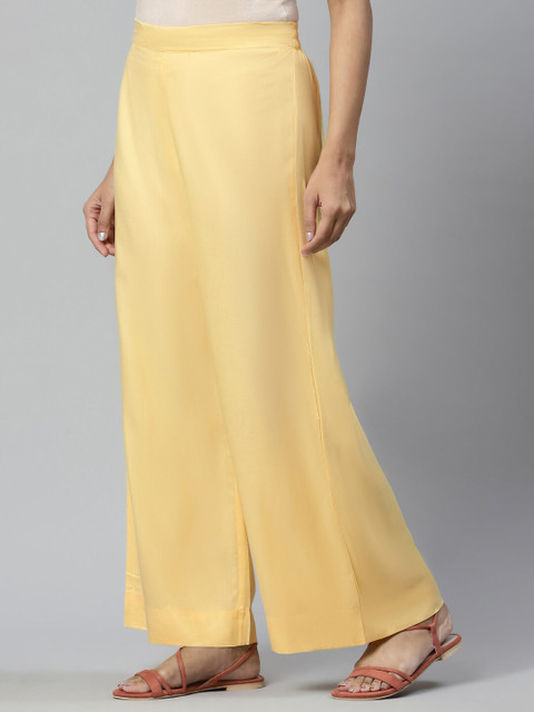 

AURELIA Women Yellow Ethnic Palazzos