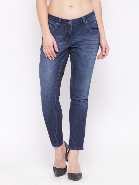 

Park Avenue Woman Blue Slim Fit Mid-Rise Clean Look Stretchable Jeans