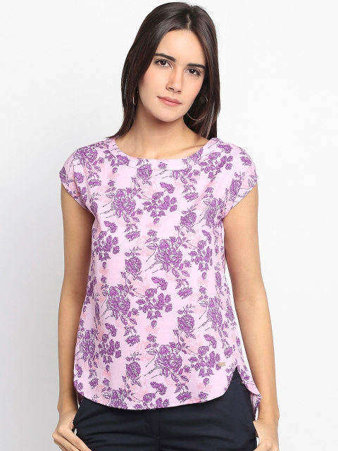 

Park Avenue Woman Purple Printed Top
