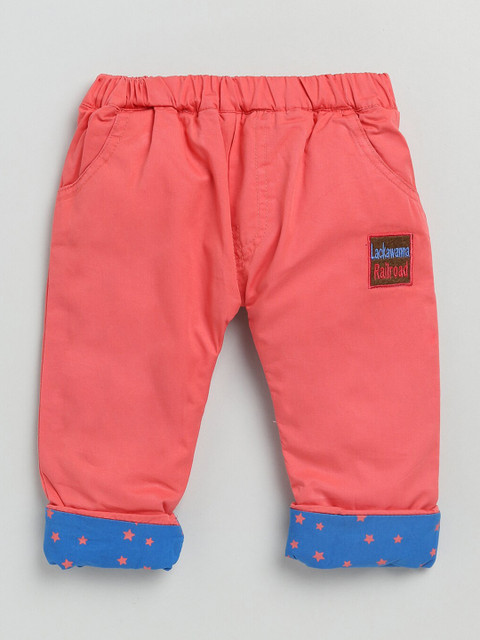 

Olio Kids Boys Cotton Pink Trousers