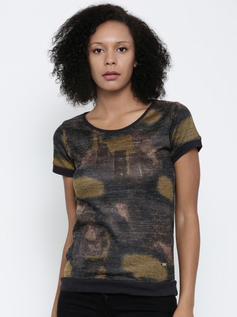 

Park Avenue Woman Multicoloured Printed T-shirt, Multi