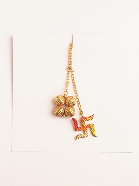 

Suhani Pittie 22K Gold-Plated Lumba Rakhi