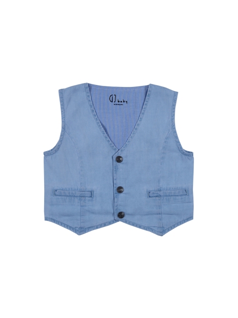 

Gini and Jony Boys Blue Denim Waistcoat