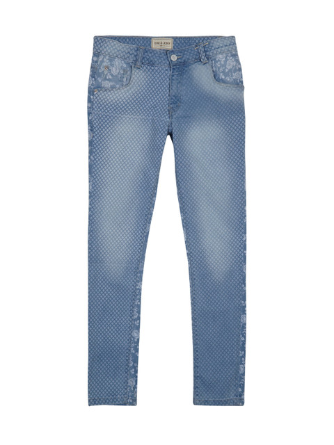 

Gini and Jony Girls Blue Regular Fit Jeans
