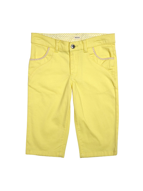 

Gini and Jony Girls Yellow Chinos