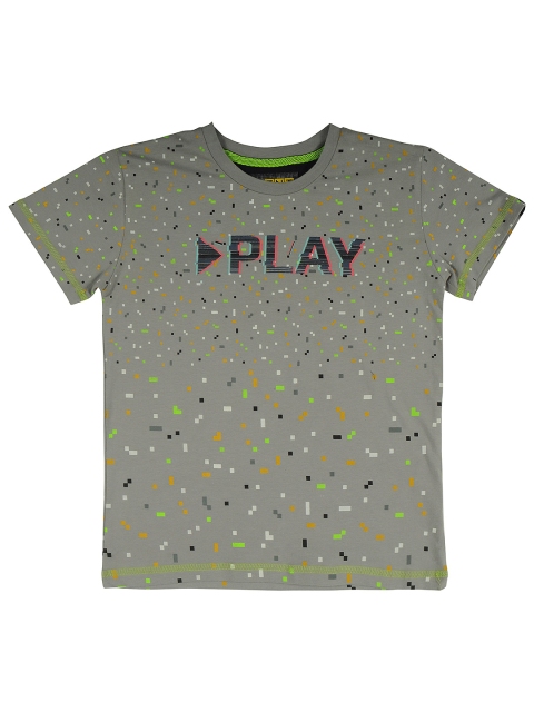 

Gini and Jony Grey Printed T-shirt
