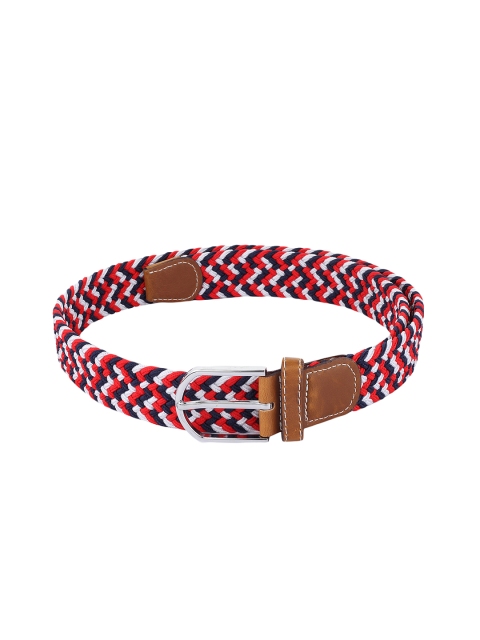 

Alvaro Castagnino Men Multicoloured Woven Design Belt, Multi