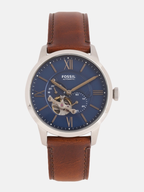 

Fossil TOWNSMAN Men Navy Blue Analogue Watch ME3110