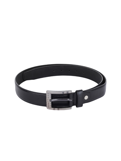 

Alvaro Castagnino Men Black Textured Belt
