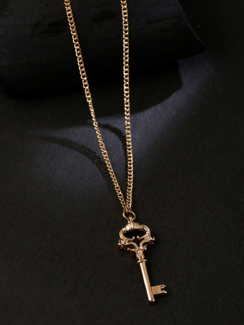 

kashwini Gold-Toned Brass Gold-Plated Necklace