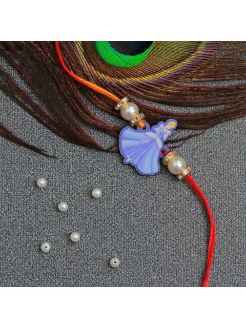 

The Magic Wand Girls Purple Cinderella Rakhi