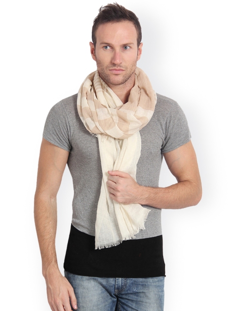 

FabSeasons Unisex Beige Printed Scarf
