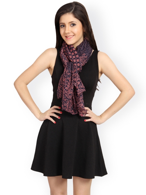 

FabSeasons Unisex Blue Printed Scarf