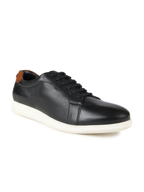 

Blackberrys Men Black Leather Casual Shoes