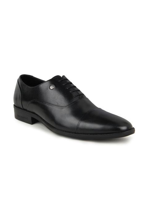 

Blackberrys Men Black Leather Formal Shoes