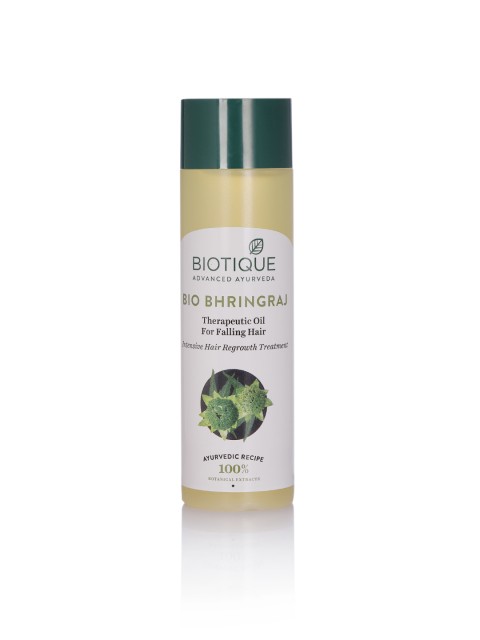

Biotique Bio Bhringraj Growth Therapeutic Oil 200 ml, Beige