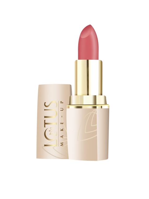 

Lotus Herbals Sustainable Make-Up Pure Colors Matte Lip Colour - Nude Shine 592, Pink