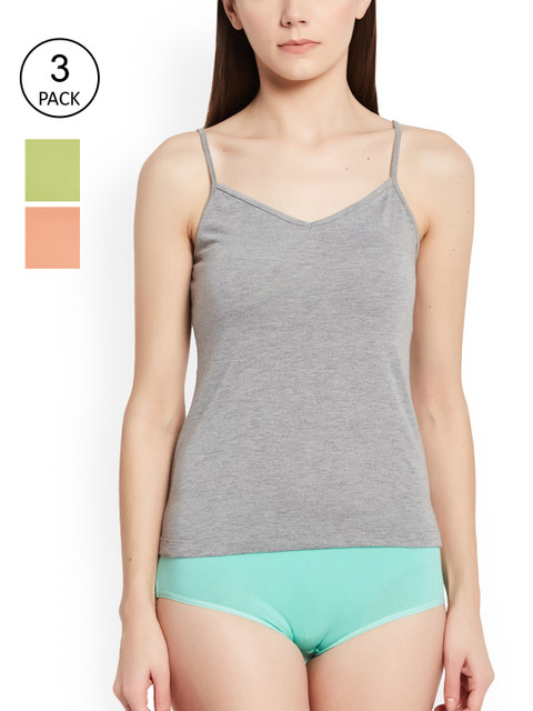

UNMADE Women Pack Of 3 Assorted High-Rise Hipster Briefs