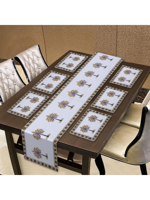 

INDHOME LIFE Unisex Multi Table Placemats, White