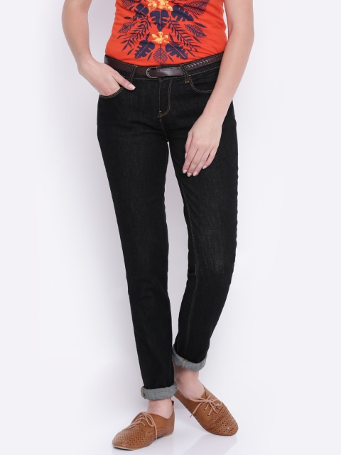 

Jealous 21 Women Navy Blue Slim Fit Stretchable Jeans