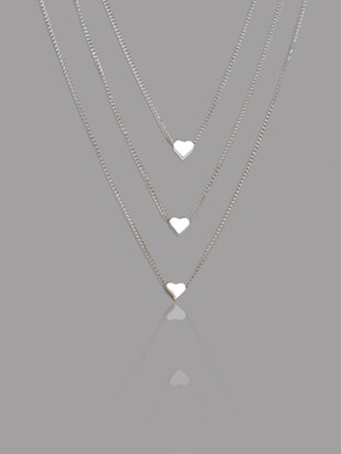 

ANNA CREATIONS Gold-Toned Gold-Plated Layered Necklace