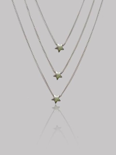 

ANNA CREATIONS Gold-Toned Gold-Plated Layered Necklace