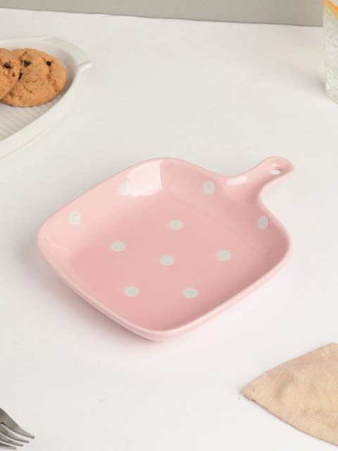 

Nestasia Pink Dots Print Baking Plate