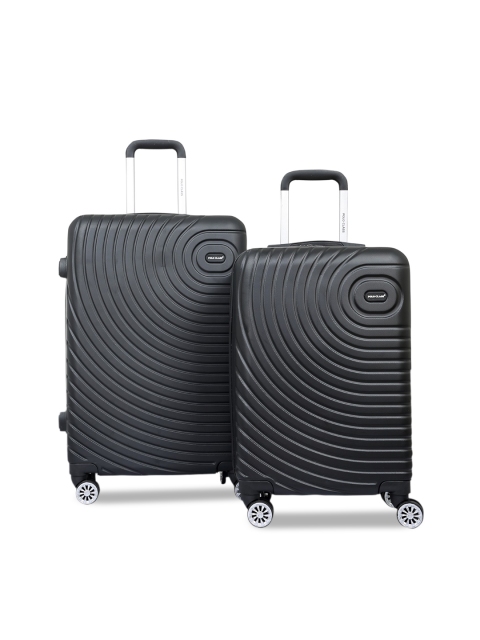 

Polo Class Set of 2 Hard-Sided Cabin Trolley Suitcases, Black