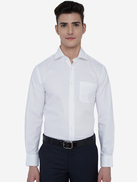 

JADE BLUE Men White Casual Shirt