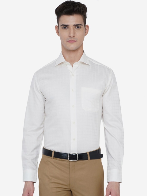 

JADE BLUE Men White Casual Shirt