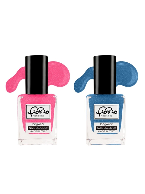 

Fiorio Set Of 2 Nail Polish 11ml, Pink