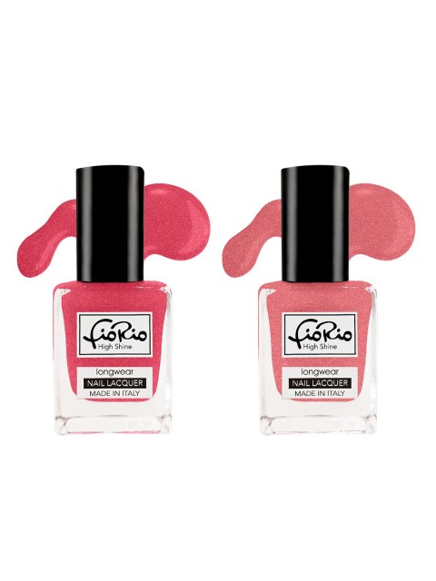 

Fiorio Set Of 2 Nail Polish, Pink