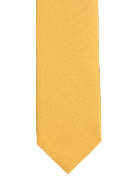 

Alvaro Castagnino Men Yellow Self-Patterned Tie