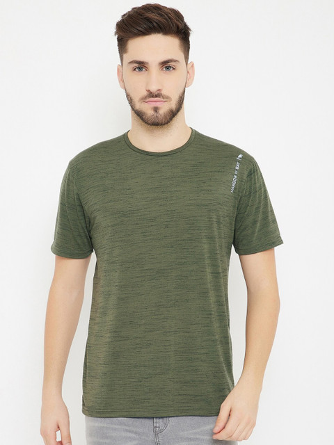 

HARBORNBAY Men Green T-shirt