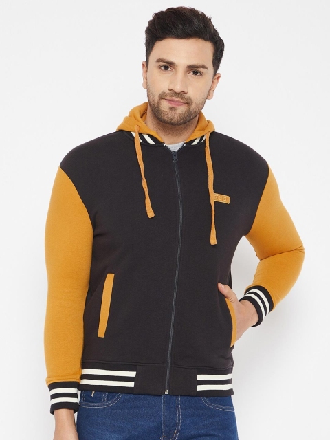 

HARBORNBAY Men's Yellow Hooded Sweatshirt
